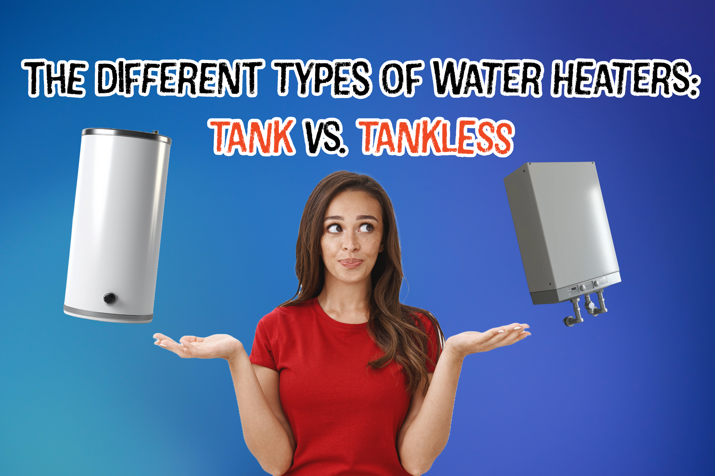 Mason, Ohio plumbing blog on the differences between tank and tankless water heaters.